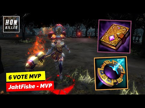HoN Pyromancer GRIMOIRE OF POWER with PORTAL KEY - MVP