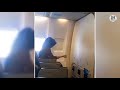 No Excuse For Namaz Muslim Girl Pray In Plane Viral Video From Europe
