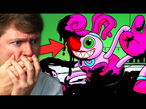 Reacting to MOMMY LONG LEGS.EXE the ORIGIN! (Animation)