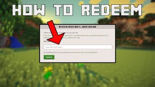 How to redeem code for Minecraft: Java Edition