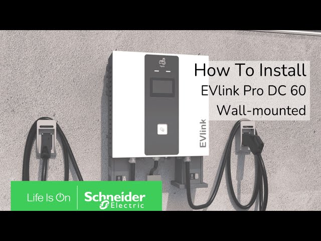 schneider electric Laddstation pro dc 60kw dc, 2xccs2, 7 m