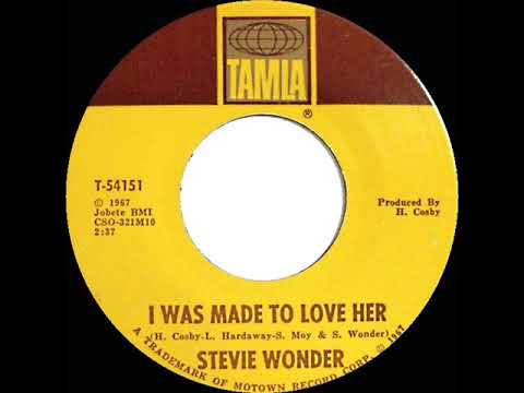 1967 HITS ARCHIVE: I Was Made To Love Her - Stevie Wonder (a #2 record--mono)