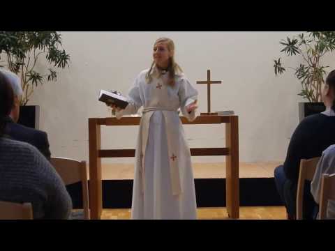 Predikan Kyrkans hus, Linnésalen, Höllviken 170205