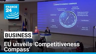 EU unveils 'Competitiveness Compass' to cut red tape and spur investme