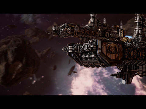 Battlefleet Gothic Armada - Space Marines vs higher level Imperium