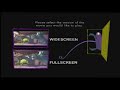 Opening To Monsters Inc 2002 DVD Disc 1 Widescreen Full Screen