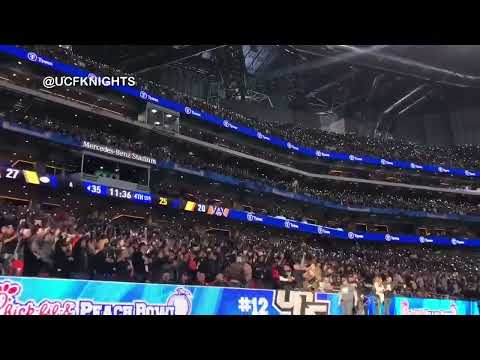 UCF fans Zombie Nation chant Peach Bowl