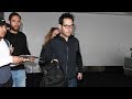 Busy Actor Paul Rudd Rushes Through LAX