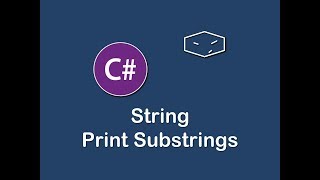 Download lagu string print substrings in c# mp3