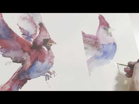 Free Cardinal Painting Class