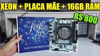 COMPREI O KIT XEON COMPLETO MAIS BARATO DO ALIEXPRESS EM 2026