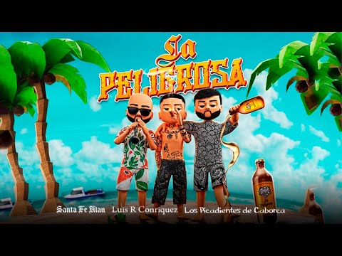 Santa Fe Klan, Luis R Conriquez, Los Pikadientes De Caborca - La Peligrosa (Video Oficial)