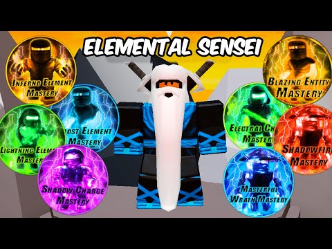 Rich Noob Unlocks Every Element Mastery in Ninja Legends