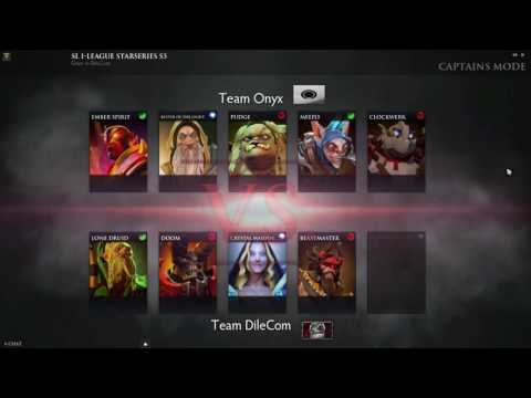 Onyx vs DileCom Starladder i-League StarSeries Season 3 Game 1