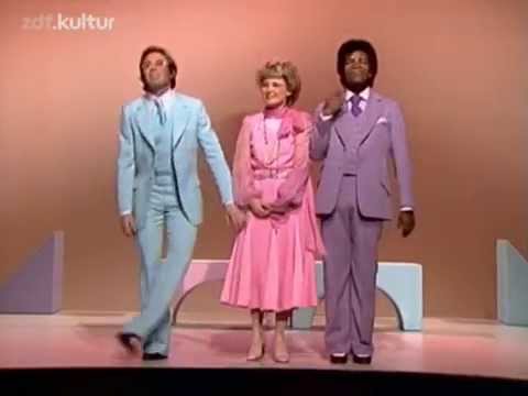 Gitte Haenning & Roberto Blanco - Ausschnitt aus 8 x 1 in Noten 1975