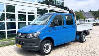 Купить бортовой грузовик < 3.5т Volkswagen Transporter T5 2.0 TDI 75KW DOKA + HIAB Dubbelcabine - Изображение 4 | Autoline MD Бортовой грузовик < 3.5т Volkswagen Transporter T5 2.0 TDI 75KW DOKA + HIAB Dubbelcabine | Изображение 4 - Autoline