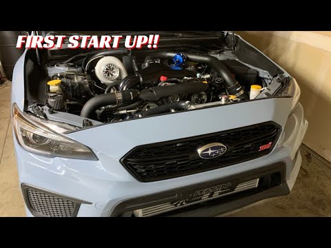 800WHP STI BUILD Episode 6: First Start!!