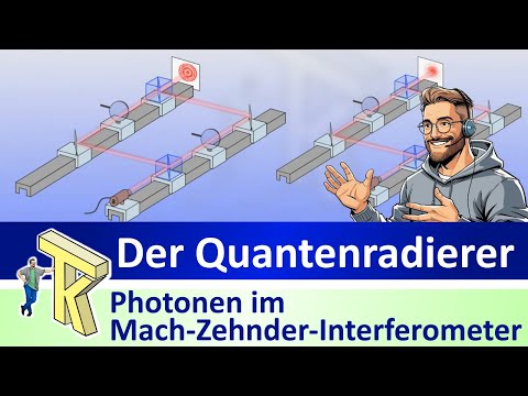 Der Quantenradierer - Photonen im Mach-Zehnder-Interferometer