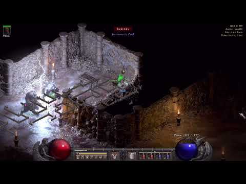 D2R - Nova w/Infinity held vs Nihlathak