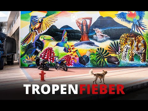 TROPENFIEBER: Puerto Inirida - Hafenstadt. Militär. Zierfische.