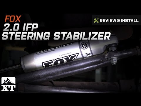 Jeep Wrangler (1997-2006 TJ) FOX 2.0 Performance Series IFP Steering Stabilizer Review & Install
