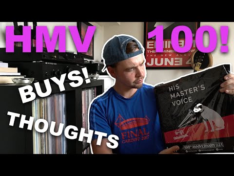 HMV 100 Anniversary Vinyl | My Buys & Thoughts...