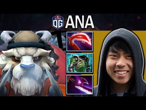 OG.ANA SMURF TUSK WITH 29 KILLS & SILVEREDGE - DOTA 2 7.31 GAMEPLAY
