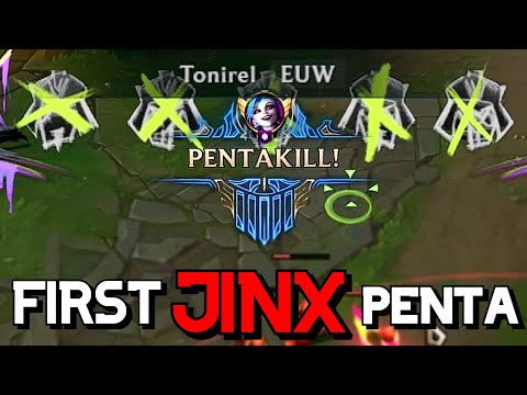 First 2026 Pentakill (Jinx Gameplay)