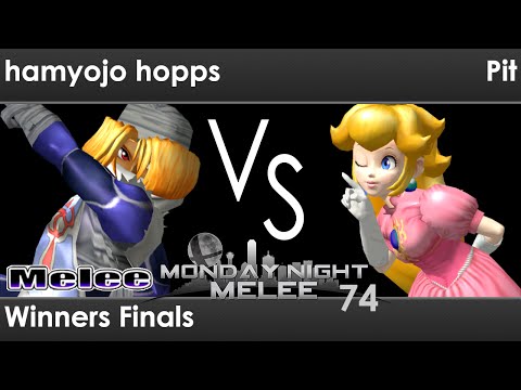 MNM 74 - FX | hamyojo hopps (Sheik) vs Pit (Peach) Winners Finals - Melee
