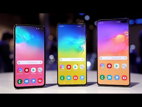 My first impressions of the Samsung Galaxy S10! (Unboxing & Hands-On) - felixba
