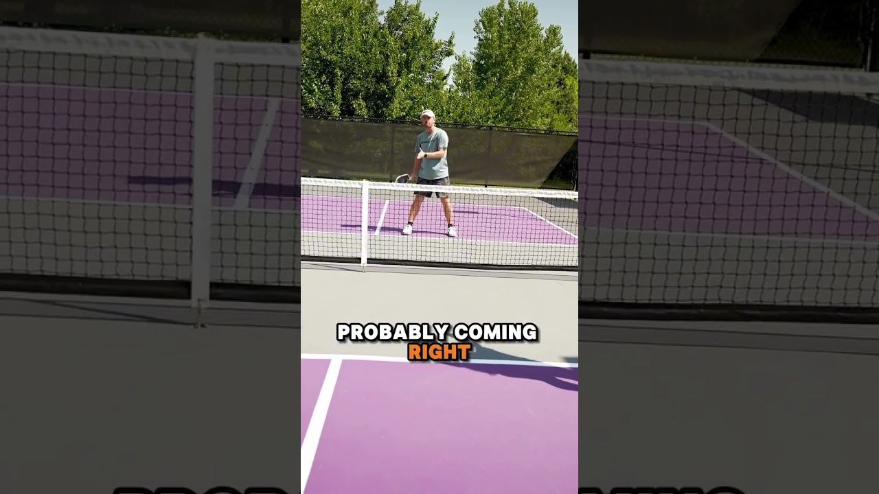 The Triangle Theory in Pickleball 📐 . . …it’s simple geometry! Like and follow @playpickleballcom