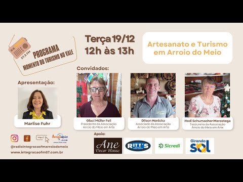 Artesanato e Turismo em Arroio do Meio