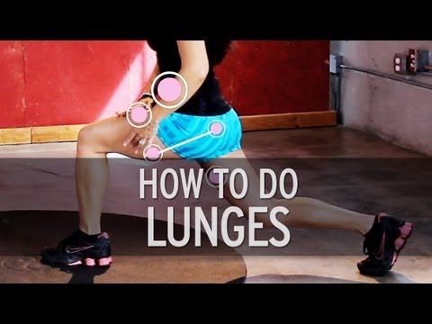 How to Do a Lunge thumnail