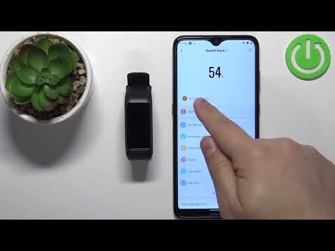 How to Customize Widgets in Amazfit Band 2?