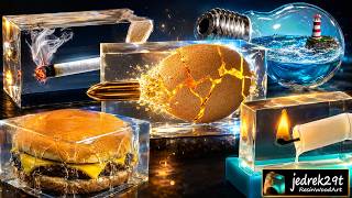 Best Resin Art Projects on Youtube | Most Popular Epoxy Creations by jedrek29t