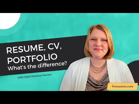 Resume vs CV vs Portfolio: What are the Differences?
