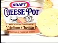 Kraft Cheese Pot Ad Crackers 1991