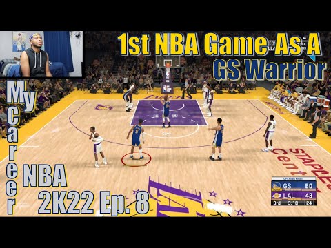 NBA 2K22 My Career Ep. 9 // 1st NBA Game!