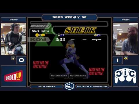 S@PS 32 Melee Singles - Souperfolder (Marth) vs JMOAN (Sheik) - Winner's Quarters