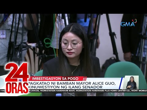 Pagkatao ni Bamban Mayor Alice Guo, kinuwestiyon ng ilang senador 24 Oras