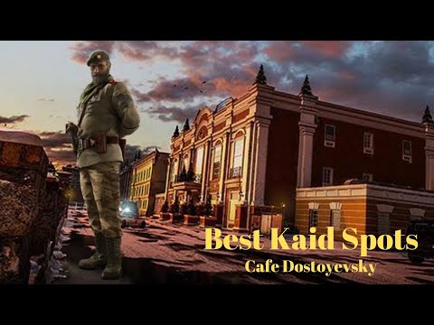 Cafe Dostoyevsky'deki En İyi Kaid Spotları -  Best Kaid Spots on Cafe -  Rainbow Six Siege Ögretici