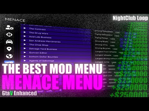 THE BEST MOD MENU MOD FOR THE GTA ENHANCED WORKING IN PUBLIC SESSIONS AND WITH ASUTOMATIC LOADDER!!!