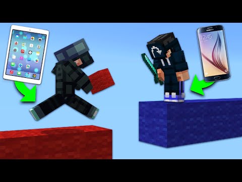 Evident - Minecraft Apple Player vs Android Player