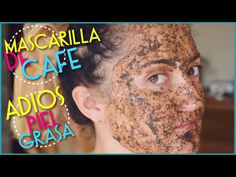 Mascarilla de café, ¡adiós piel grasa!