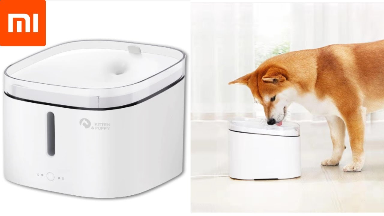 Дозатор воды для животных Xiaomi Kitten&Puppy Water Dispenser белый