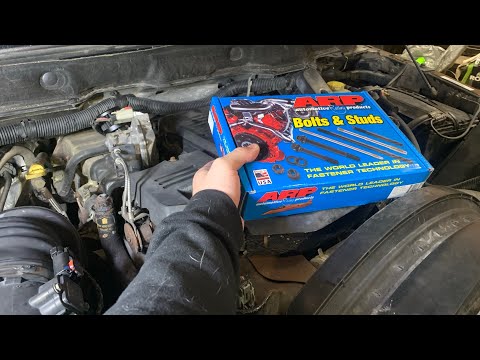 6.7 Cummins ARP head stud install guide (head on, one at a time)