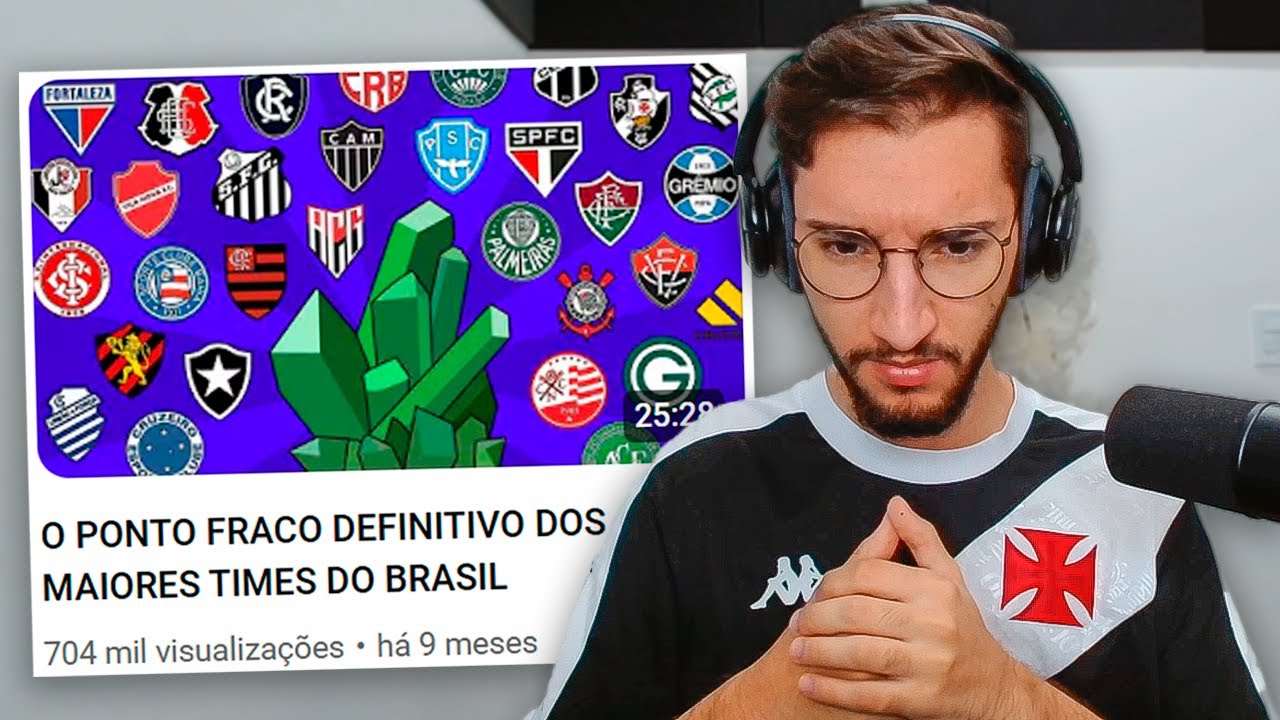O PONTO FRACO DEFINITIVO DOS MAIORES TIMES DO BRASIL
