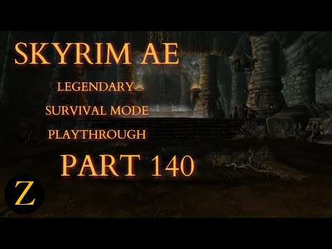 Skyrim Anniversary Edition / Legendary Difficulty Survival Mode Part 140 - The Legend Of Red Eagle