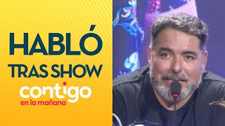 "INTENTÉ NO HERIR": Rodrigo Villegas habló tras su presentación en el Festival -Contigo en La Mañana