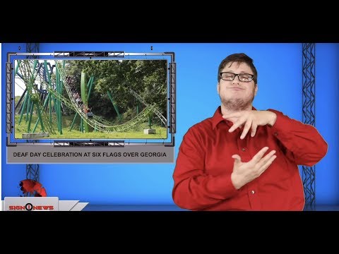 Deaf Day celebration at Six Flags Over Georgia (ASL - 10.4.19)